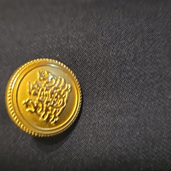 Aquascutum London Black Blazer with Gold Buttons - Picture 4 of 15